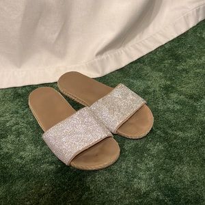 TORRID - Sparkle rhinestone wide espadrille sandals